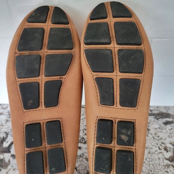 Saks Fifth Avenue Leather Loafers 9B - Picture 8 of 10